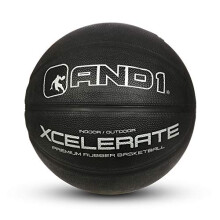 Ballon de basket-ball en caoutchouc AND1 Xcelerate : ballon de basket officiel de taille 7 (29,5), pr   t pour le jeu, con   u pour les jeux de baske