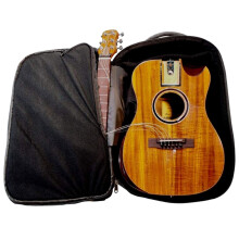 Journey Instruments Solid Acacia Koa Travel Guitar - OF882C Traveling
