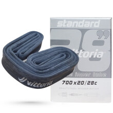 Tuburi interioare cu butyl standard Vittoria - tuburi interioare pentru biciclete rutiere ?i de cale - Valva Presta - Cauciuc sintetic - 09mm gro