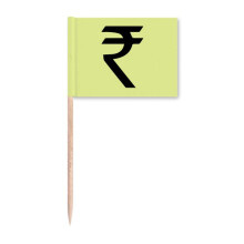 Thailand Currency Symbol THB Toothpick Flags Marker Topper Party Decoration