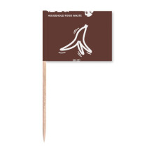 Treatment Wet Garbage Peel Garbage Sort Toothpick Flags Marker Topper Party Decoration