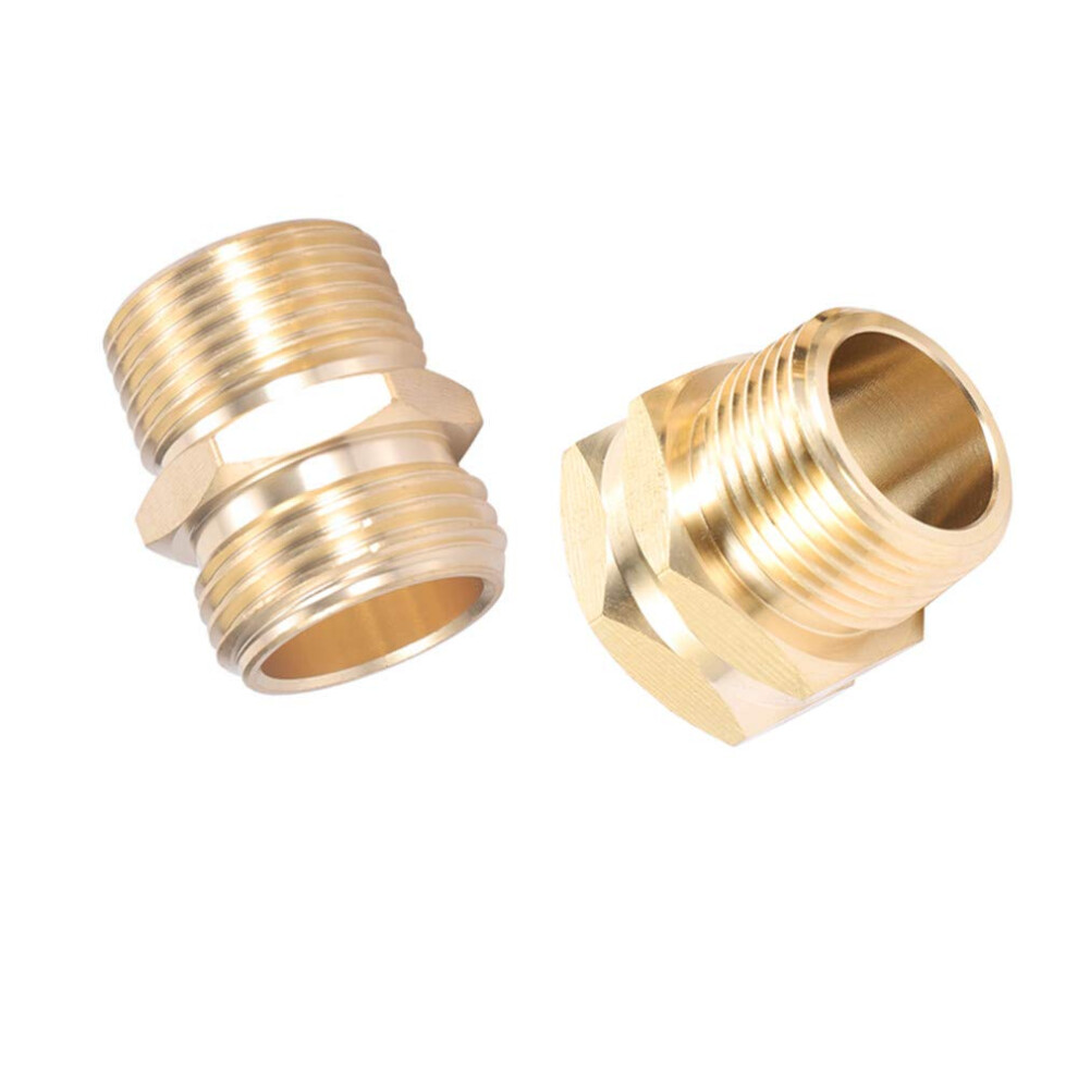 Garden Hose Adapter 3/4""Ght Male X 3/4"" Npt Male Connector With 3/4" 676422258451