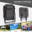 Outsunny Outsunny 3PC Zero Gravity Chairs Sun Lounger Table Set W/ Cup Holders Dark Grey 5