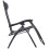 Outsunny Outsunny 3PC Zero Gravity Chairs Sun Lounger Table Set W/ Cup Holders Dark Grey 7