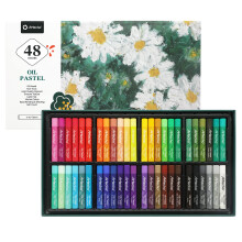 Artecho Oil Pastels Uppsttning av 48 frger Mjuka oljepasteller fr konstmlning Ritning Blandning Oljekritar Pasteller Konsttillbehr fr konst