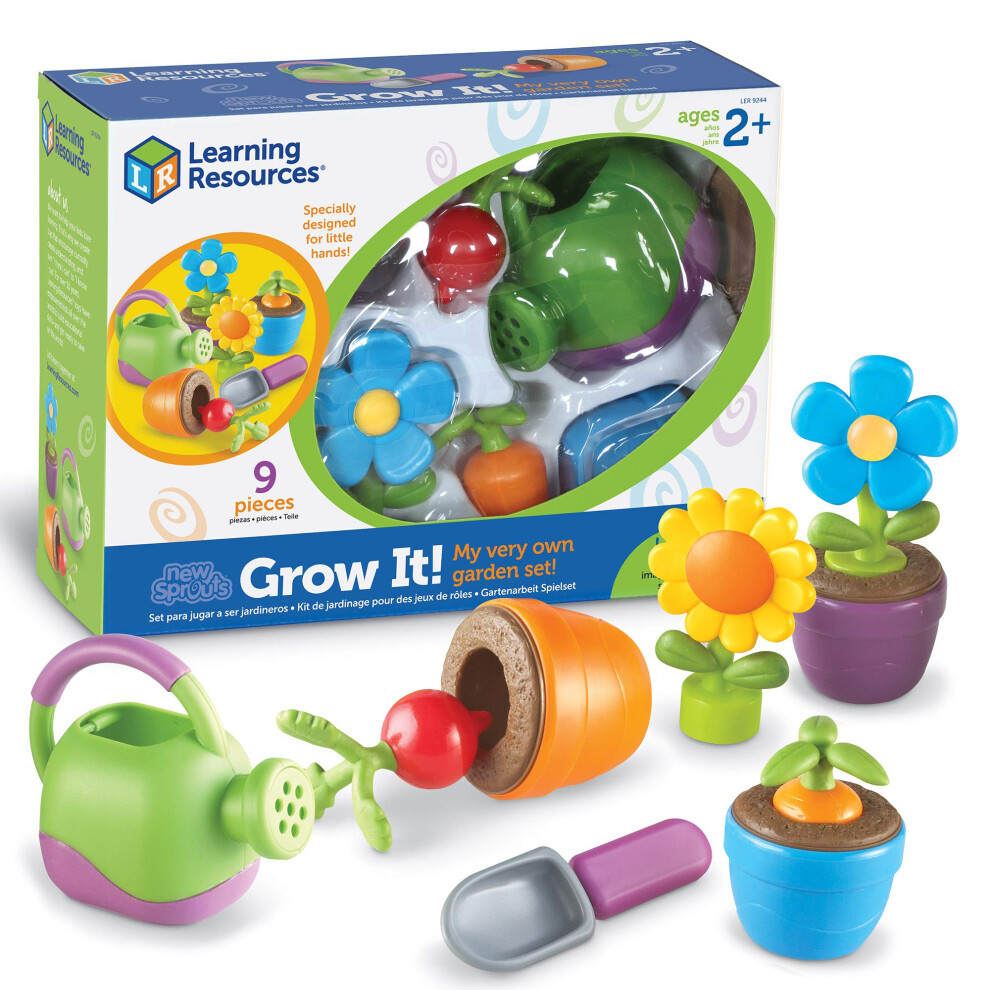 Learning Resources New Sprouts Grow It! Toddler Gardening Set - 9 Piec