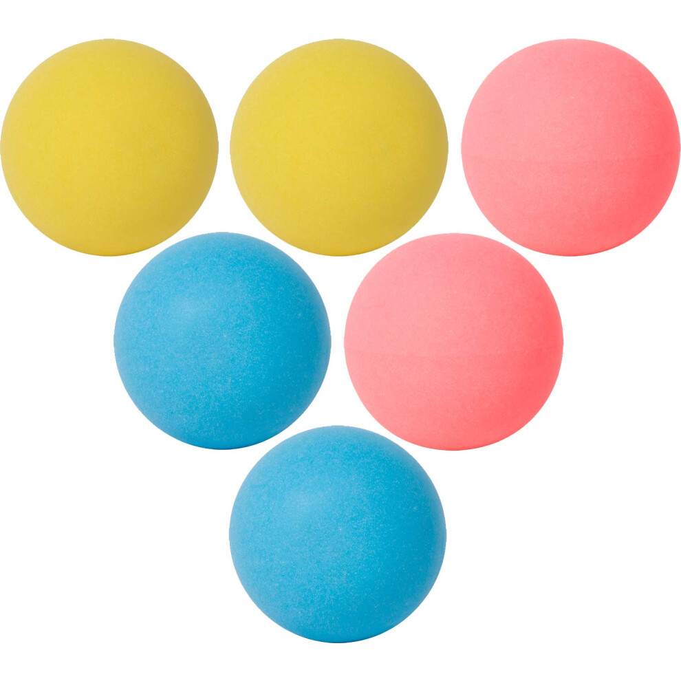 Martin Kilpatrick Fun Table Tennis Balls - 6 Pack - 40mm Ping Pong Bal