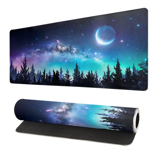 Extended Gaming Mouse Pad  XL Large Keyboard Mouse Mat Desk Pad  Stitc 1