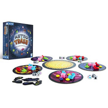 USAOPOLY Astro Trash Family Board Game | Fast Paced Family Dice Board