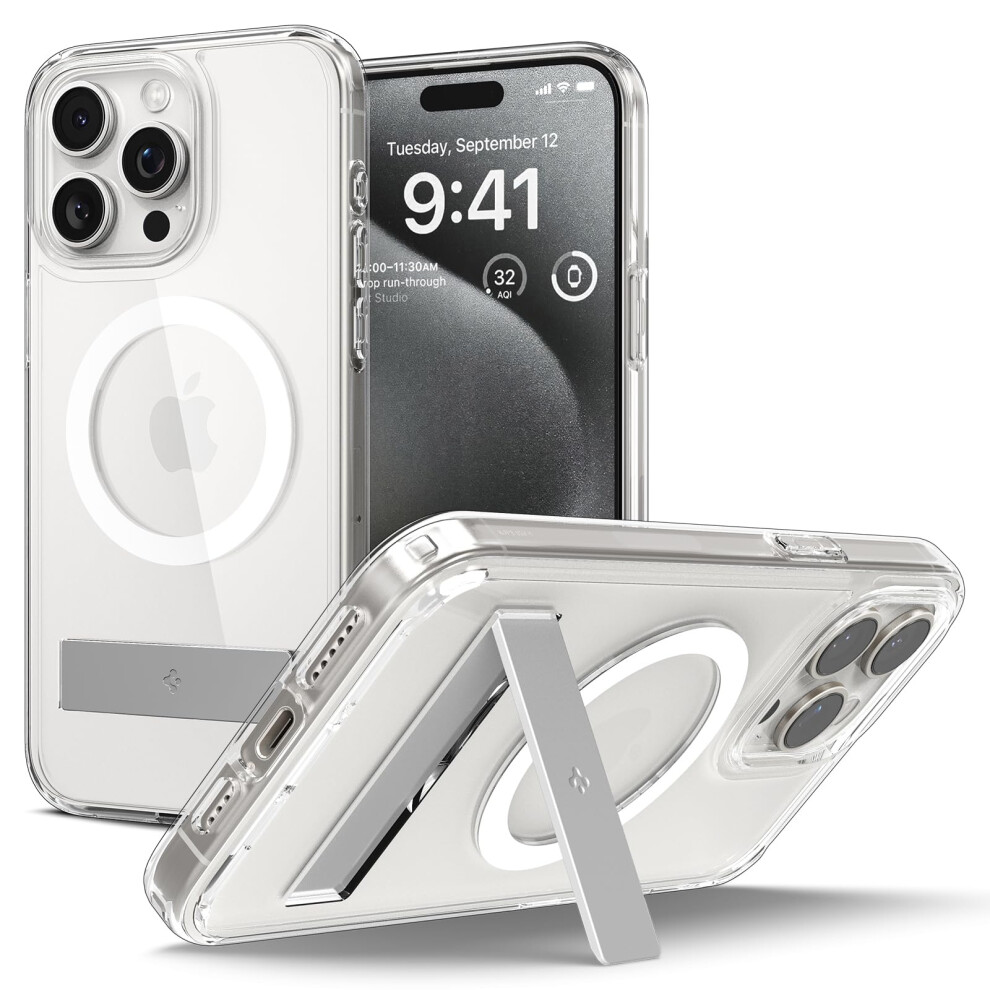 Spigen Magnetic Ultra Hybrid S MagFit Designed for iPhone 15 Pro Case