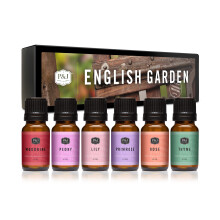 P&J Fragrance Oil English Garden Set Rose Woodbine Timian Primrose Lily Peonies Candle Scents til Candle Making Freshie Scents Soap Making Suppli