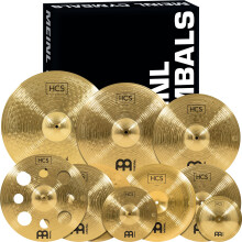 Meinl Cymbals HCS Ultimate Cymbal Set Box Pack for Drums with Hihats