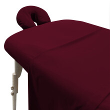 LONDON LINENS Mjuka Mikrofiber 3-delade Massagebordsark - Lätta, Fläck- och Skrynklingsresistenta