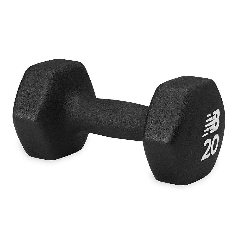 New Balance Dumbbells Hand Weights (Single) - Neoprene Exercise & Fitn