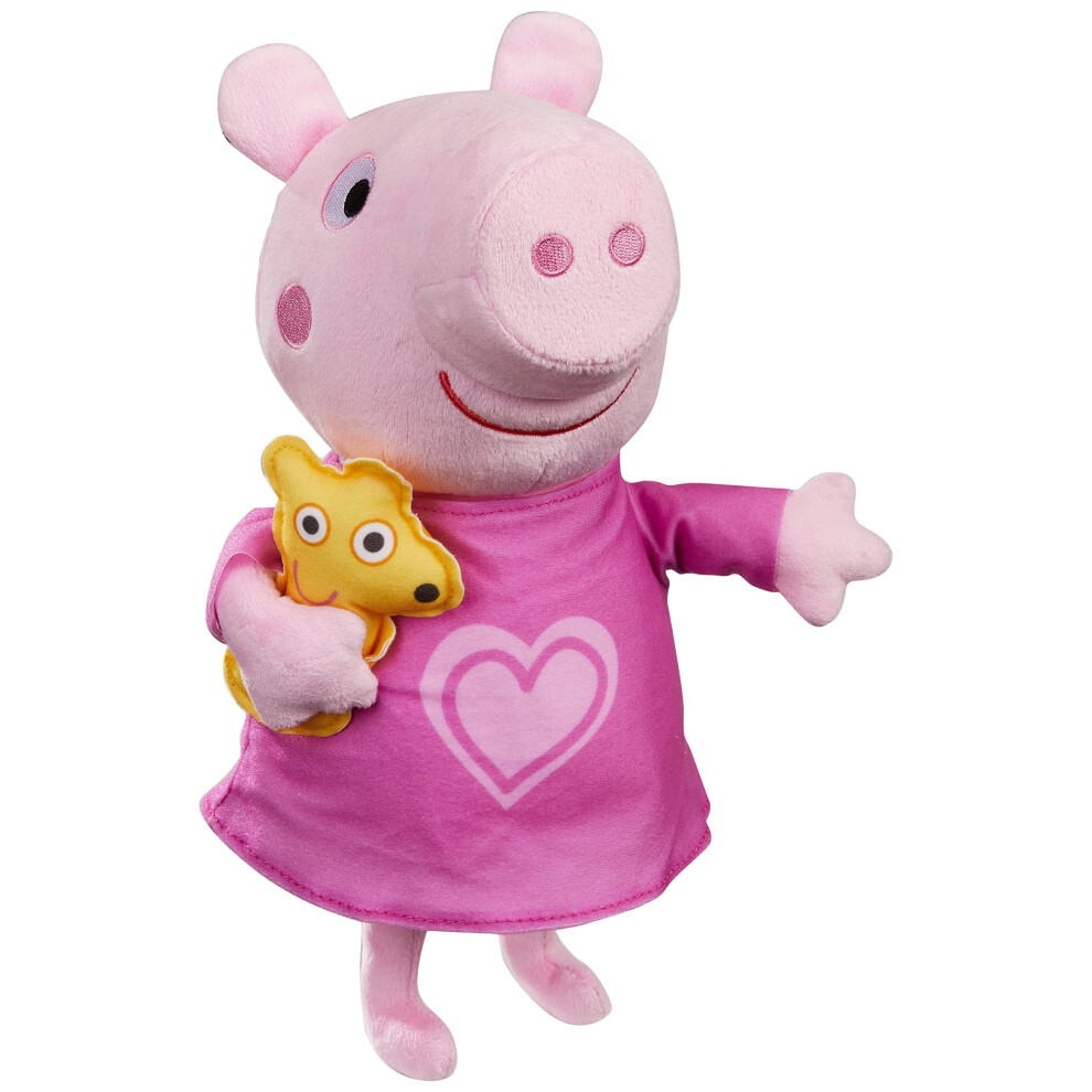 Peppa Pig PeppaAs Bedtime Lullabies Singing Plush Doll  11 Inch Intera