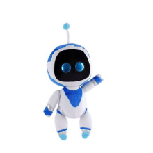 (White) Astro Bot Plush Toy Cute Cartoon Children Birthday Holiday Gift Throw Pillow