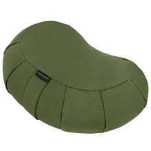Retrospec Sedona Zafu -meditaatiotyyny tattarikuoren tytteell - Sdettv jooga- ja pilates-tukityyny - 17 tuuman puolikuunpuuvillainen pllinen