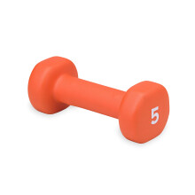 Gaiam Dumbbell Hand Weight (Los verkocht) - Neopreen Coated Oefen & Fitness Dumbbell voor Thuisgym