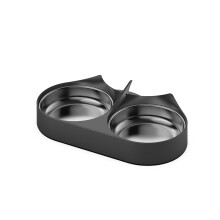 PETLIBRO Divisor de comida para mascotas con cuencos de acero inoxidable Comedero automtico para gatos para dos gatos o perros Adecuado para PET