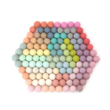 Glaciart One Felt Pom Poms Wool Felt Balls (120 Pieces) 2.5 cm - 1 In