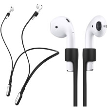 GOGOSODU Compatibile con per Airpods Pro 2 Cinturino in Silicone Anti-Perso Cavo Connettore Cavo Sportivo Archetto da Collo per Airpods Pro 2/ Ai
