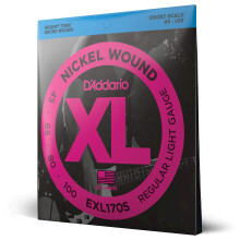 DAddario Bass guitar Strings - XL Nickel Bass Strings - EXL170S - Perf