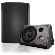 Herdio 6.5 Inches Indoor Outdoor Bluetooth Speakers Waterproof Wireles