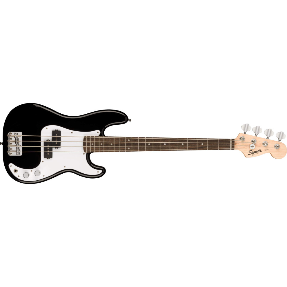 Squier by Fender Mini Precision Short Scale Bass Guitar with Laurel Fi