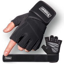 Trideer gepolsterte Trainingshandschuhe f   r M   nner     Fitnessstudio Gewichtheberhandschuhe mit