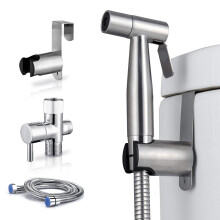 Arofa Handheld Bidet Sprayer for Toilet-Adjustable Water Pressure Cont
