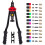 RZX 16"" RIVET NUT TOOL Hand Blind Riveter RIVNUT Riveting Tools with 2