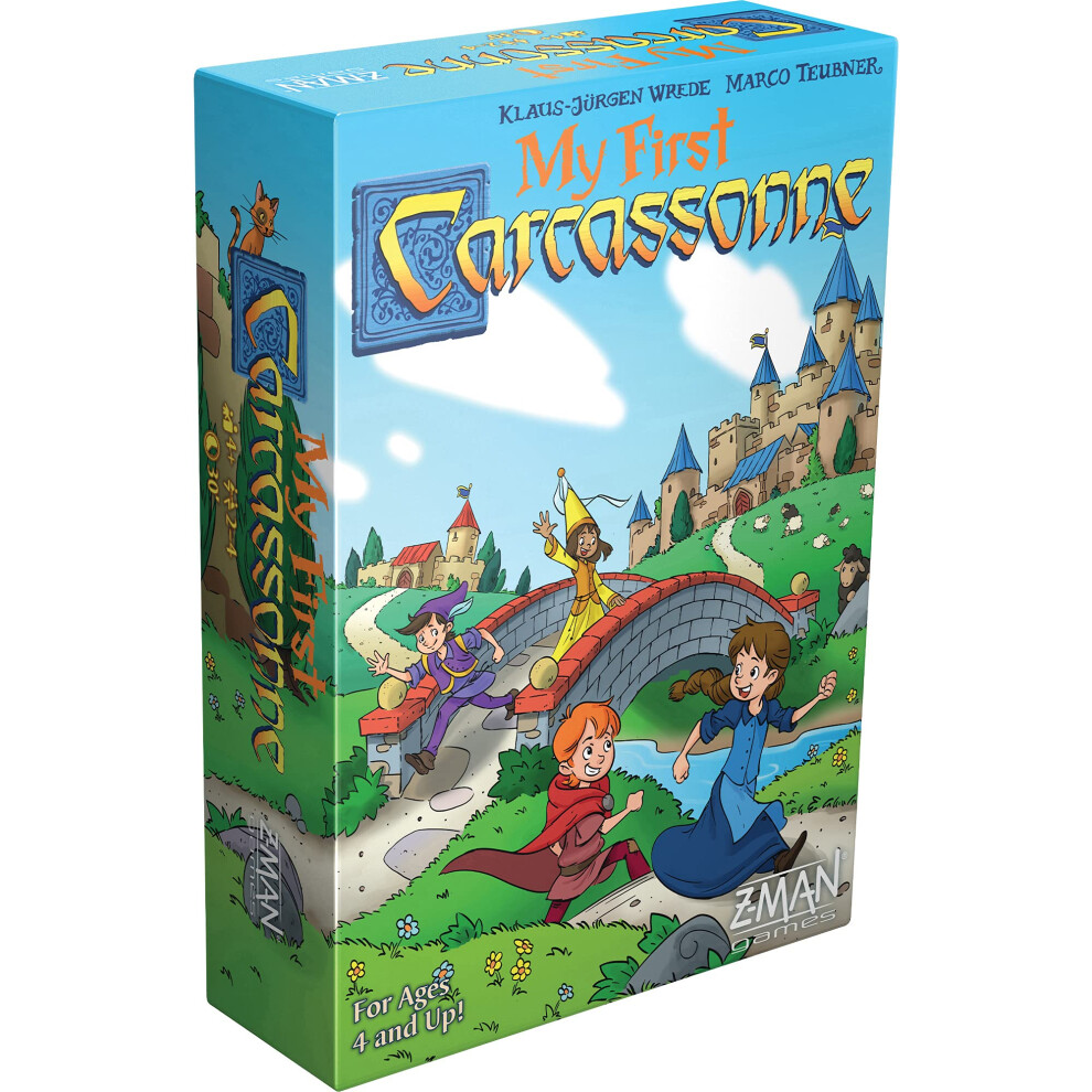 My First carcassonne Board game - colorful Tile-Placing Fun for Kids o