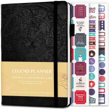 Legend Planner - Deluxe Weekly & Monthly Life Planner to Hit Your Goal