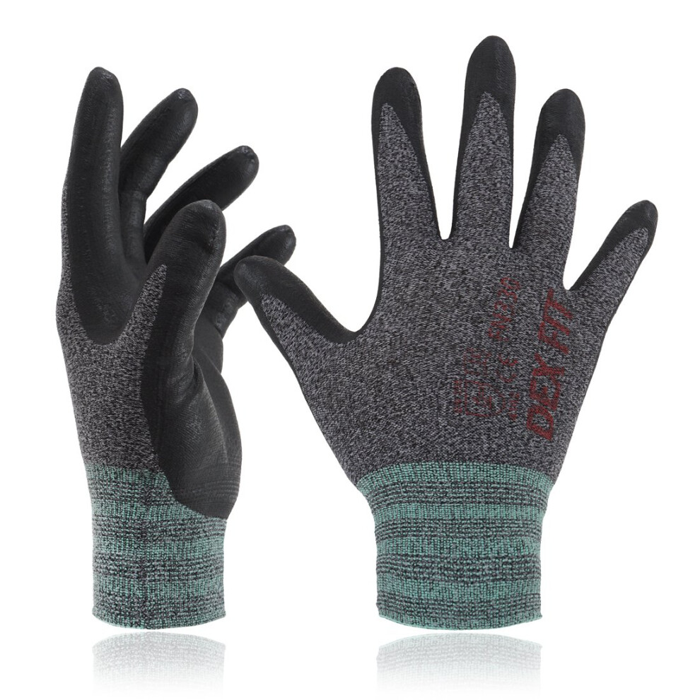 Dex Fit Nitrile Work Gloves Fn330 3 Pairs 3D-Comfort Stretchy Fit F 191876000291