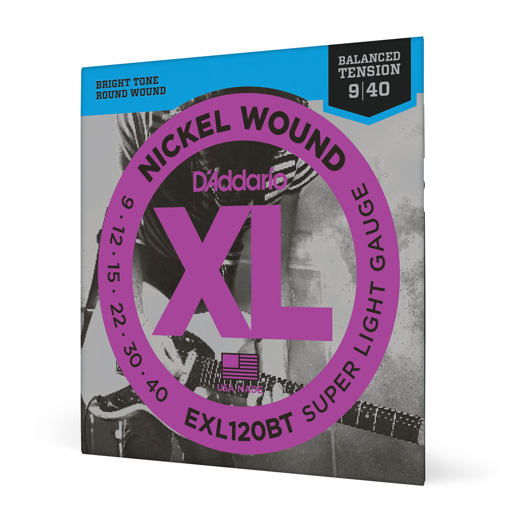 DAddario guitar Strings - XL Nickel Electric guitar Strings - EXL120BT