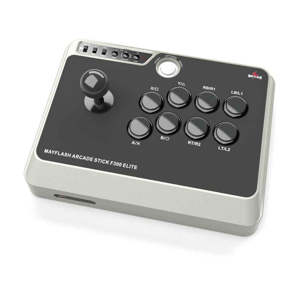 Mayflash Arcade Stick F300 Elite With Sanwa Buttons And Sanwa Joystick 606719948895