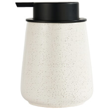 12 oz keramisk dispenser fr flytande tvl - modern handtvlsdispenser fr lotion med ltttryckbar svart pump teranvndbar och pfyllningsbar di