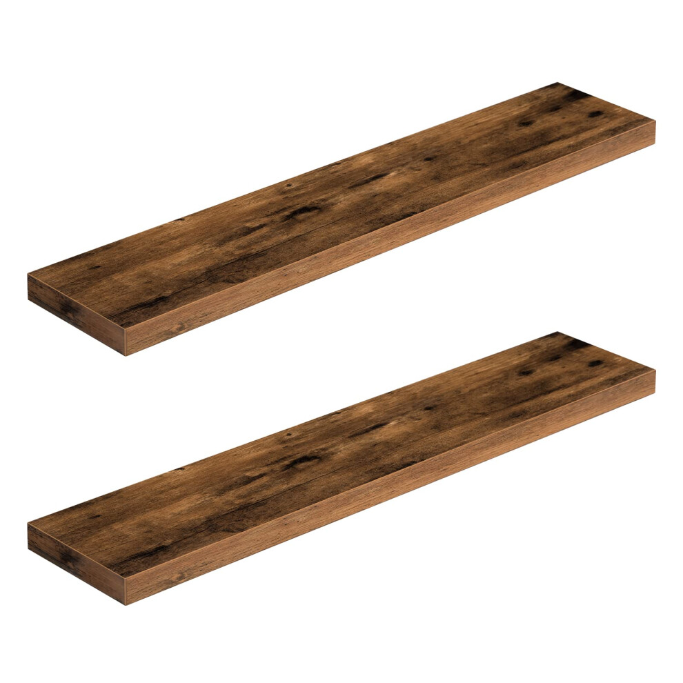 Hoobro Floating Shelves Wall Shelf Set Of 2 39.4 Inch Hanging Shelve 6974897508380