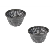 Pond H2o Cesto per Piante Acquatiche da 8" rotondo, confezione da 2, con rete