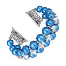 GEMEK Pearl Bracelet Compatible with Apple Watch Band 42/44/45/49mm iW