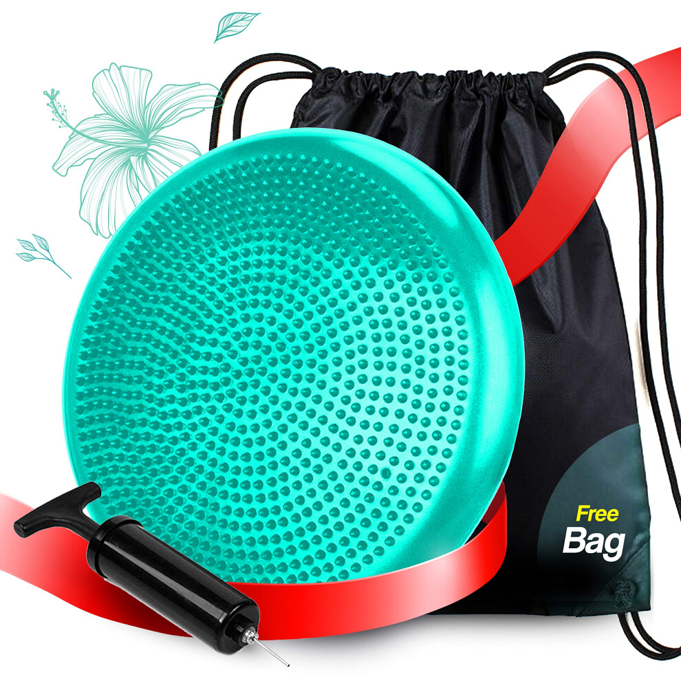 Rfaqk Inflated Air Stability Wobble Cushion - Wiggle Seat To Improve S