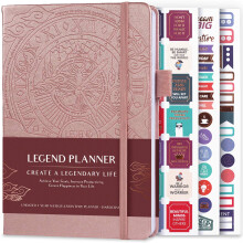 Legend Planner - Deluxe Weekly & Monthly Life Planner to Hit Your Goal