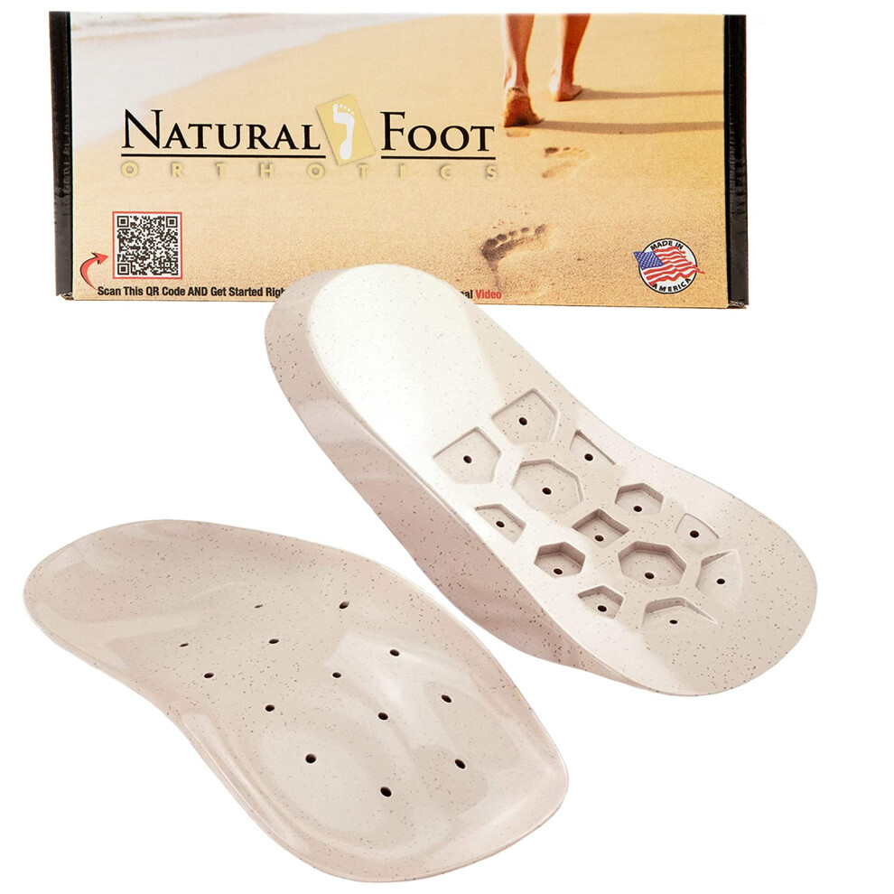 Natural Foot Orthotics Arch Support Insole for High Arches - Made with