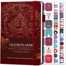 Legend Planner - Deluxe Weekly & Monthly Life Planner to Hit Your Goal