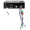 BOSS Audio Systems MR762BRGB Marine Stereo - Single Din  Bluetooth Aud 6