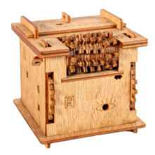 3D-Puzzle - iDventure - Cluebox - Schrödingers Katze - Holz - 1 bis 2 Spieler - Ab 14 Jahren