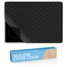 Meliusly?Silicone Herdabdeckung (20x28) Premium Silikon Herdschutz, Silikonmatte für Glaskochfeld