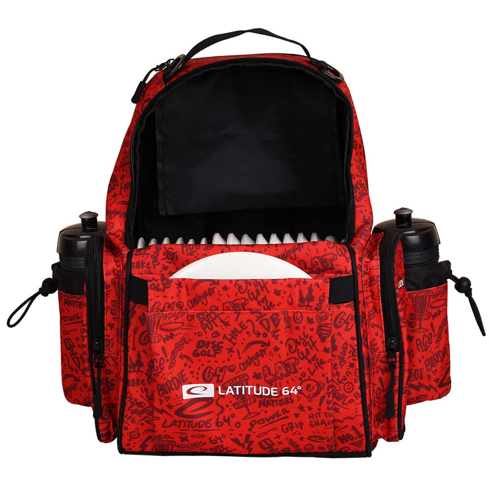 Latitude 64 Swift Disc Golf Backpack | Frisbee Disc Golf Bag with 15+