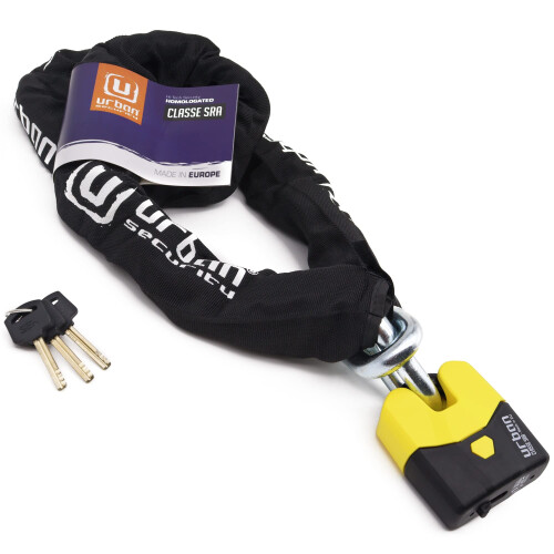 Urban Security U8K150 Motorcycle chain Lock High Security chain Lock M