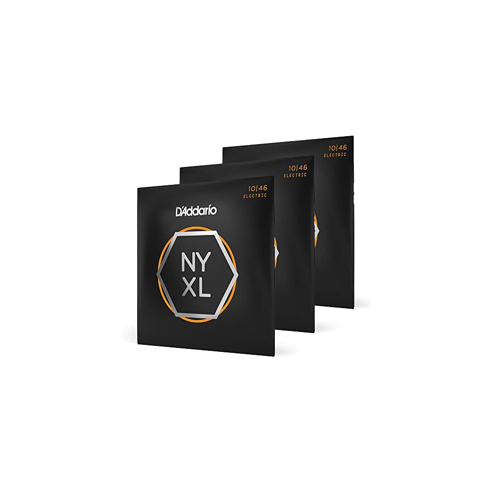 DAddario guitar Strings - NYXL Electric guitar Strings - NYXL1046-3P -